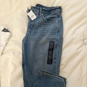 J CREW MIDRISE straight denim